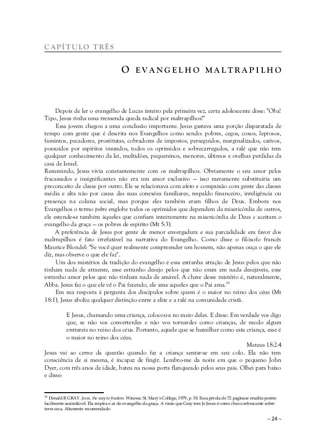 O Evangelho Maltrapilho Pdf